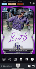 [DIGITAL] Bryant Betancourt '23 Topps BUNT Bowman Chrome Purple Sig ICONIC /250