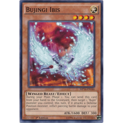 Yu-Gi-Oh! Card – Bujingi Ibis (MP14-EN146) Common 1st Edition