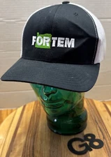FORTEM OREGON HAT BLACK/WHITE SNAPBACK ADJUSTABLE IN EXCELLENT CONDITION!! G8
