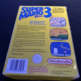 Super Mario Bros. 3 (NES, PAL UKV) Boxed + Nintendo Sleeve