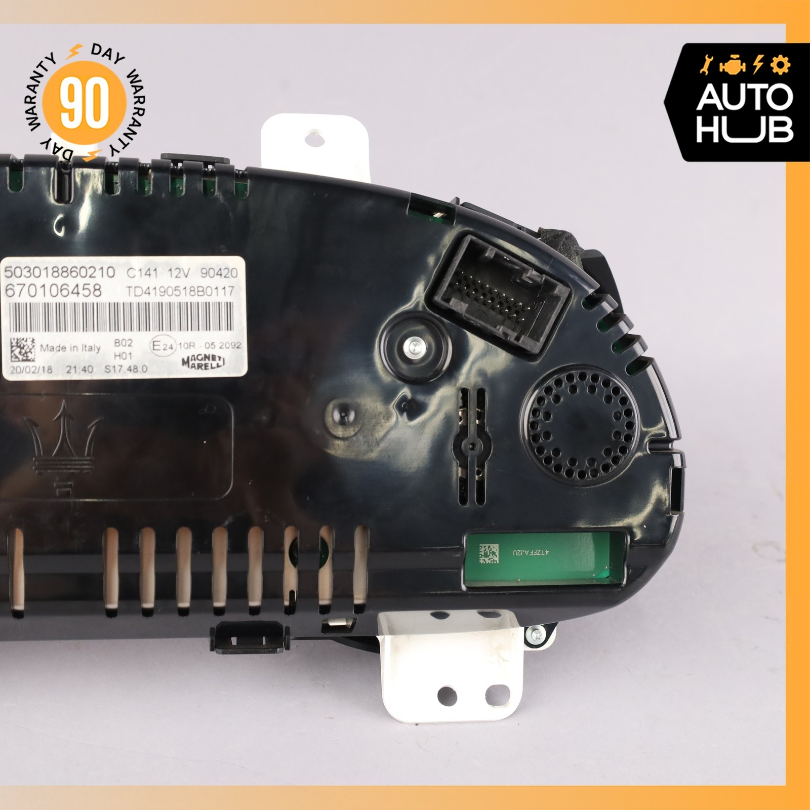 17-20 Maserati Levante M161 3.0L V6 Instrument Cluster Speedometer OEM 89k
