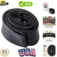 Replacement Bike Tire Tube, Bike Inner Tube, Schrader Valve, Self Sealing or ...