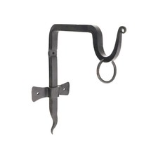 Shelf Bracket Heavy Duty Hand Forged Iron Rustic Kitchen Shelves Board Support