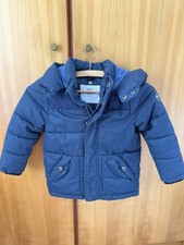 Topolino Winterjacke Jungen,  Gefüttert, Kapuze Größe 104, Blau