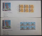 NEW ZEALAND 1967 HEALTH M/S PAIR ILLUSTRATED LONG FDC’s SCARCE (ID:018/QW361)