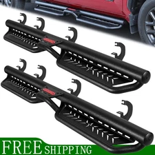 Running Boards For 2019-2026 Silverado/Sierra 1500 Crew Cab Two Stairs Steps