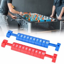 2pcs/set Table Football 10 Numbers Scoring Score Counter Indicator Red Blue