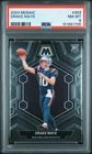 2024 PANINI MOSAIC #303 DRAKE MAYE ROOKIE RC PSA 8