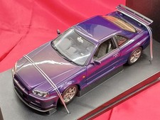 AUTOART 77304 NISSAN SKYLINE R34 GTR 1 1 18 Model ar