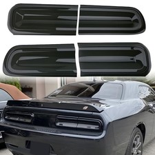 for Challenger Smoked Tail Light Covers Rear Light Guards Exterior Accessories 