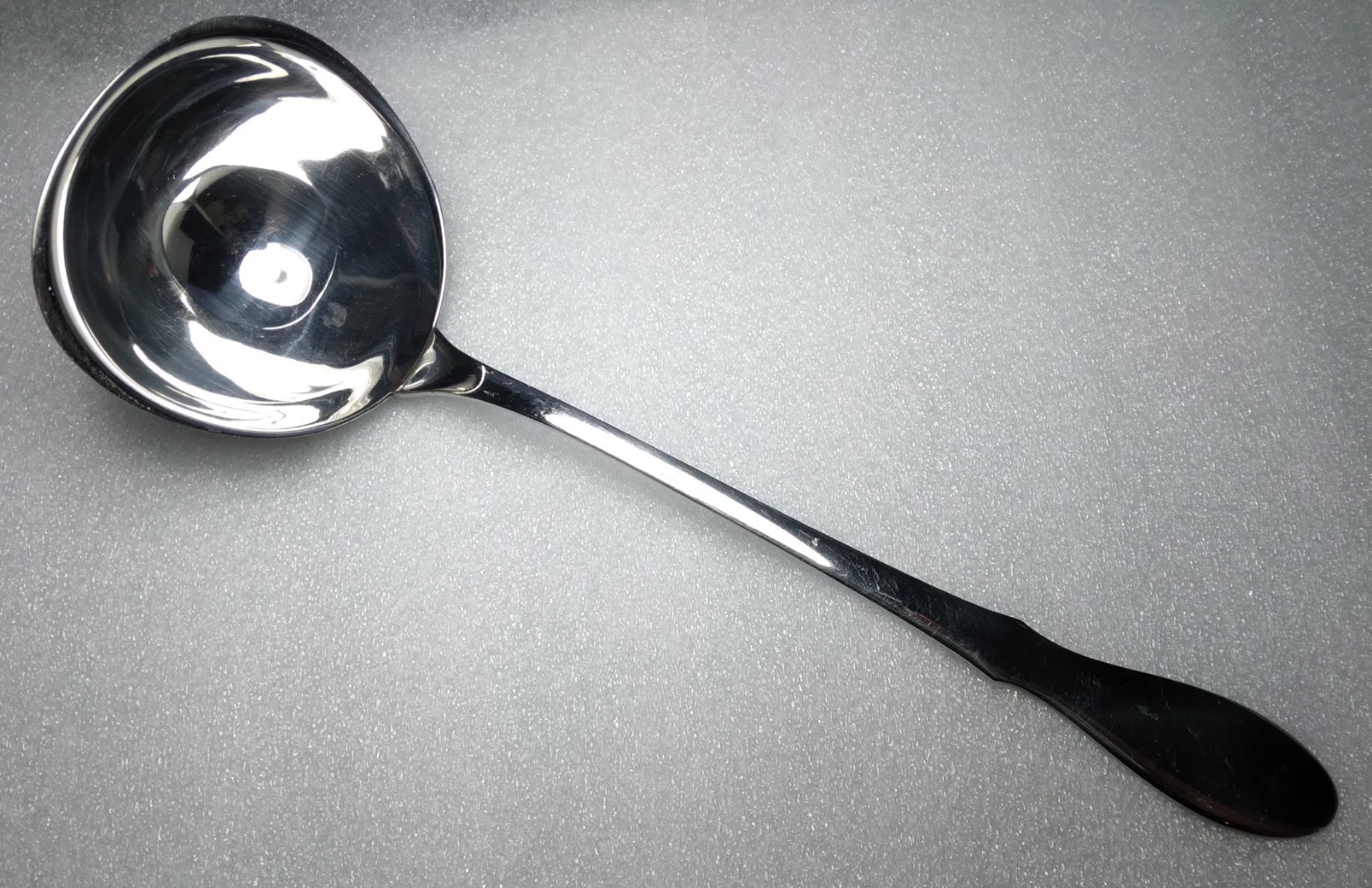 Vintage WMF Soup Ladle 12" Large Serving Spoon Cromargon Stainless Germany