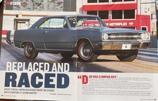 1969 Dodge Dart Gts 340 6 Pg Color Article Mopar