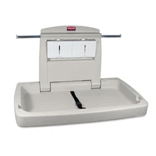 Rubbermaid Commercial 781888 Sturdy Station 2 Baby Changing Table - Platinum New