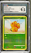 CGC 9.5 Combee #59/100 Reverse Holo D&P Majestic Dawn Pokemon 2008 Low Pop