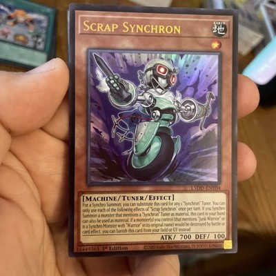 Scrap Synchron L5DD-ENY04 Ultra Rare 1st Edition Near Mint +Bonus FREE SHIPPING!