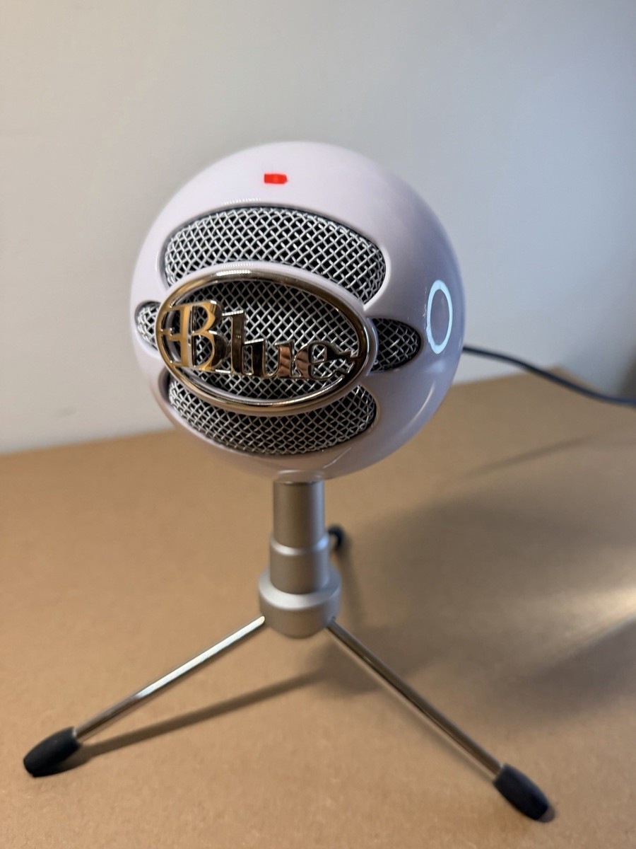 Blue Snowball iCE USB Mic for Recording & Streaming w/ Stand