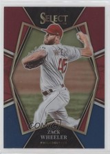 2022 Panini Select Premier Level Tri-Color Prizm Zack Wheeler #187 0u72