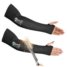 ANSI A9 Cut Resistant Arm Sleeves PM916, 18in 2-Ply Construction Flame