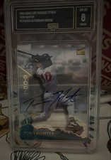 1995 Signature Rookies Tetrad - Torii Hunter #50 Autographs /5000 (AU)