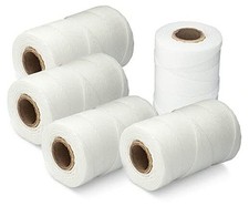 9-Ply Waxed Twine 160 LBS Tensile Strength 5-Pack 1,005 feet per roll 5-pack