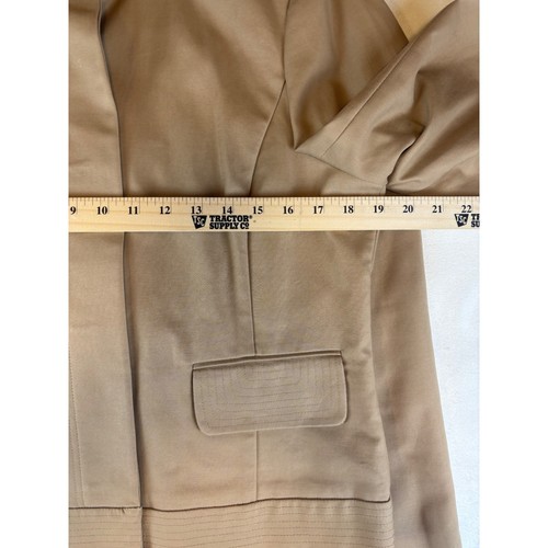 Linda Allard Ellen Tracy Pant Suit Set Career Interview Cotton Spandex 12 Set - Picture 7 of 12