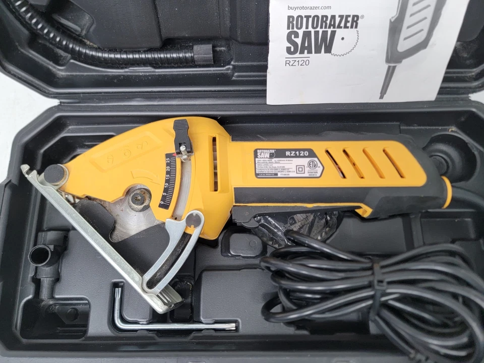 ROTORAZER RZ120 CIRCULAR SAW 480W 120V Corded Electric  - Image 2 of 4