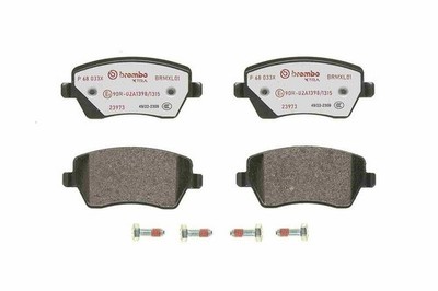 Brembo Front Brake Pads for Renault Grand Modus D4F764 1.2 2004-Present P68033X