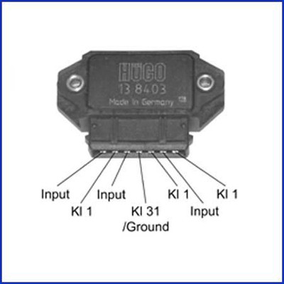 138403 SWITCH UNIT IGNITION SYSTEM HITACHI NEW OE REPLACEMENT - Picture 2 of 5