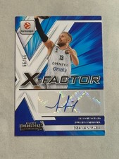 2025-26 Panini Contenders Euroleague X-Factor Dzanan Musa Auto /99 Dubai (B)