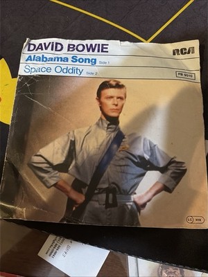 DAVID BOWIE SPACE ODDITY ALABAMA SONG VINYL  7'' 45 RPM VINYL