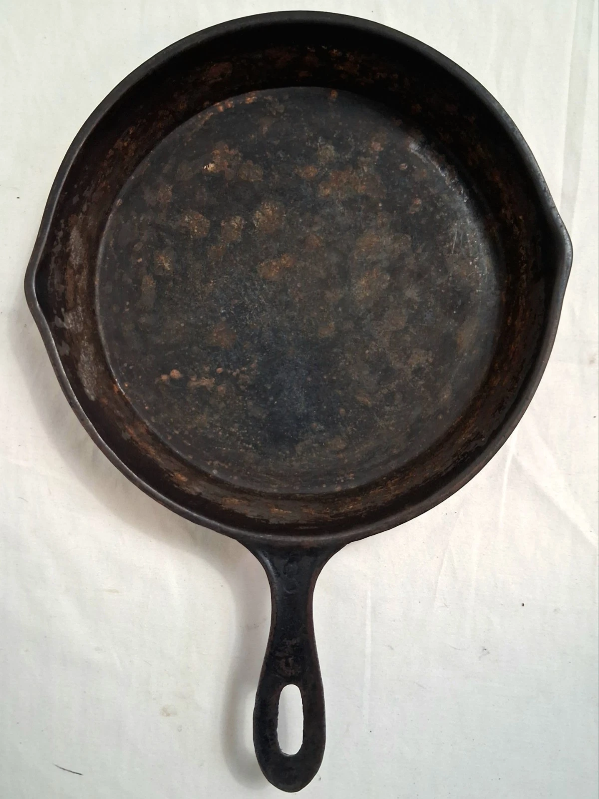 Vintage Wagner Ware Sidney Cast Iron No. 8 10” Skillet