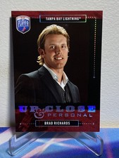 2006-07 Upper Deck BE A PLAYER BRAD RICHARDS #UC8 UP CLOSE & PERSONAL 378/999