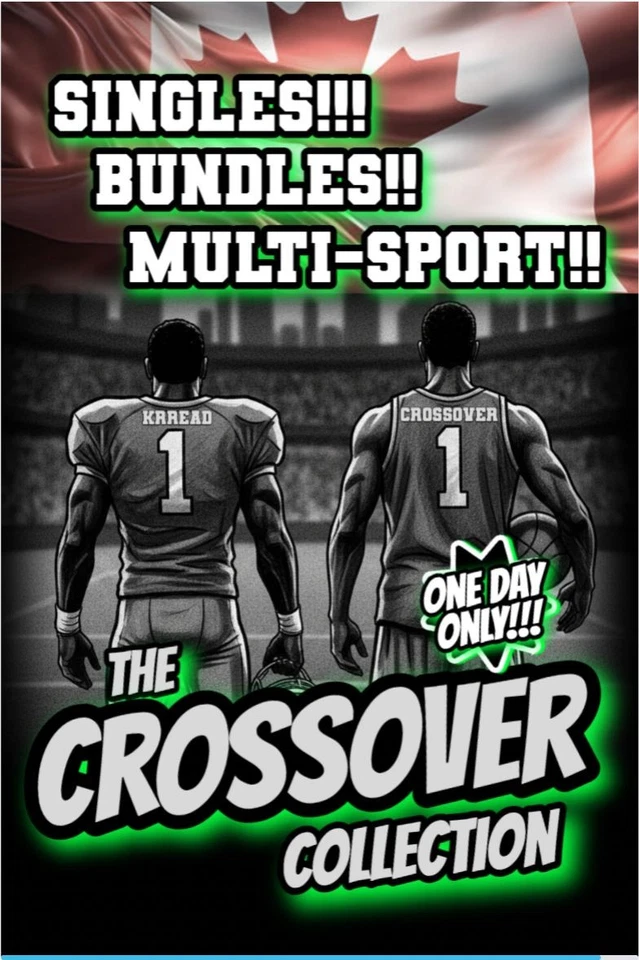 🏈🇨🇦🔥SINGLES!!! The CROSSOVER COLLECTION! LIVE FROM LONDON!!!🏈🇨🇦🔥