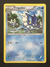 Frogadier 21/30 Common XY Trainer Kit: Pikachu Libre & Suicune Pokemon LP/MP