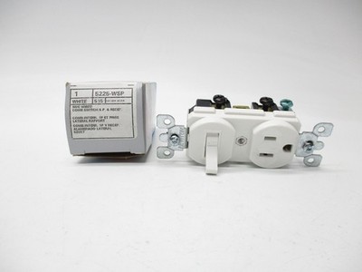 LEVITON 5225-WSP 120/125VAC 15A NSMP