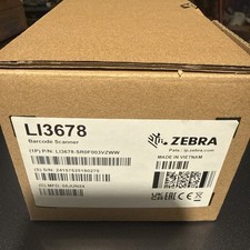 Imagen de Zebra LI3678 Wireless Barcode Scanner & Battery LI3678-SR0F003VZWW NIB