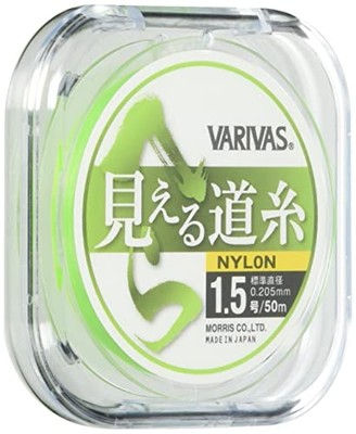VARIVAS Varivas Nylon Line Visible Line 50m 1.5 Flash GreenNEW