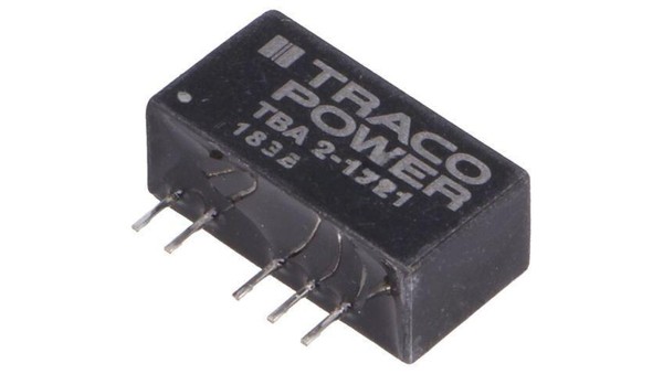 Przetwornica Dc/Dc, 2W, Uwej: 10,8...13,2VDC, Uwyj: 5VDC, Iwyj: 200Ma TBA 2-1221-image