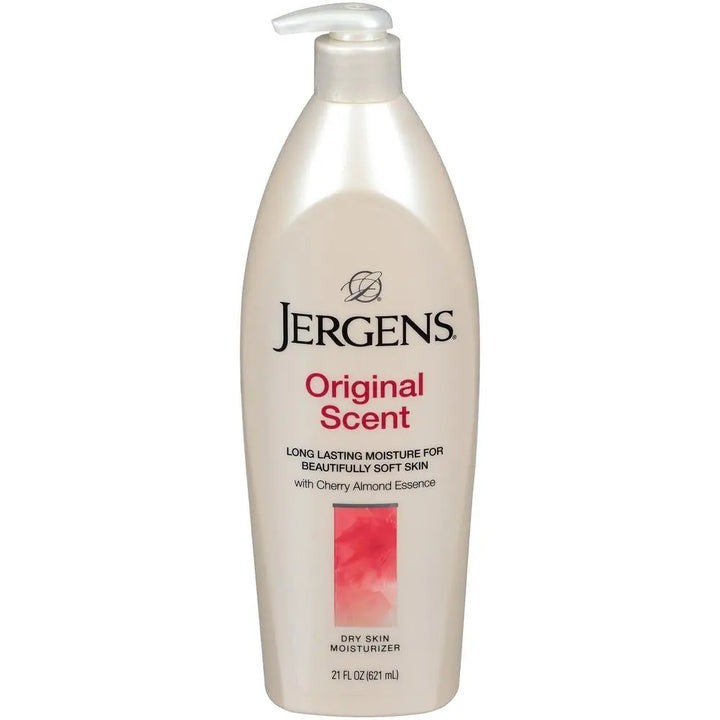 Jergens lait hydratant original amande 621 ml après la douche quotidienne