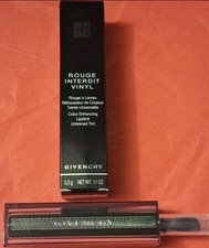 New Givenchy Rouge Interdit Vinyl 16 Noir Revelateur Color Enhancing Lipstick