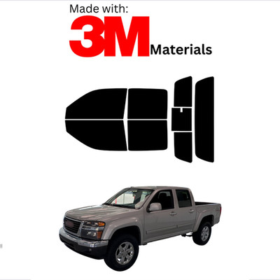 Precut Window Tint For Gmc Canyon 4 Door 04-12 Color Stable Ceramic Made With 3M