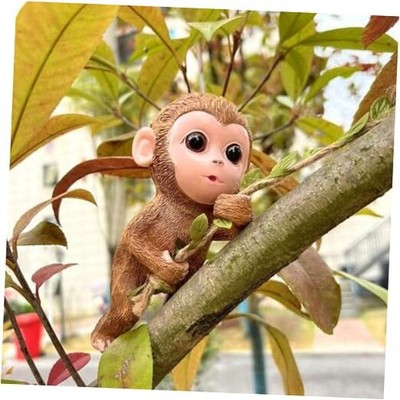 Climbing Animal Tree Hugger Statue - UV Resistant Resin Hanging