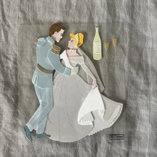 EK Success Disney Dimensional Sticker - Cinderella and Prince Wedding