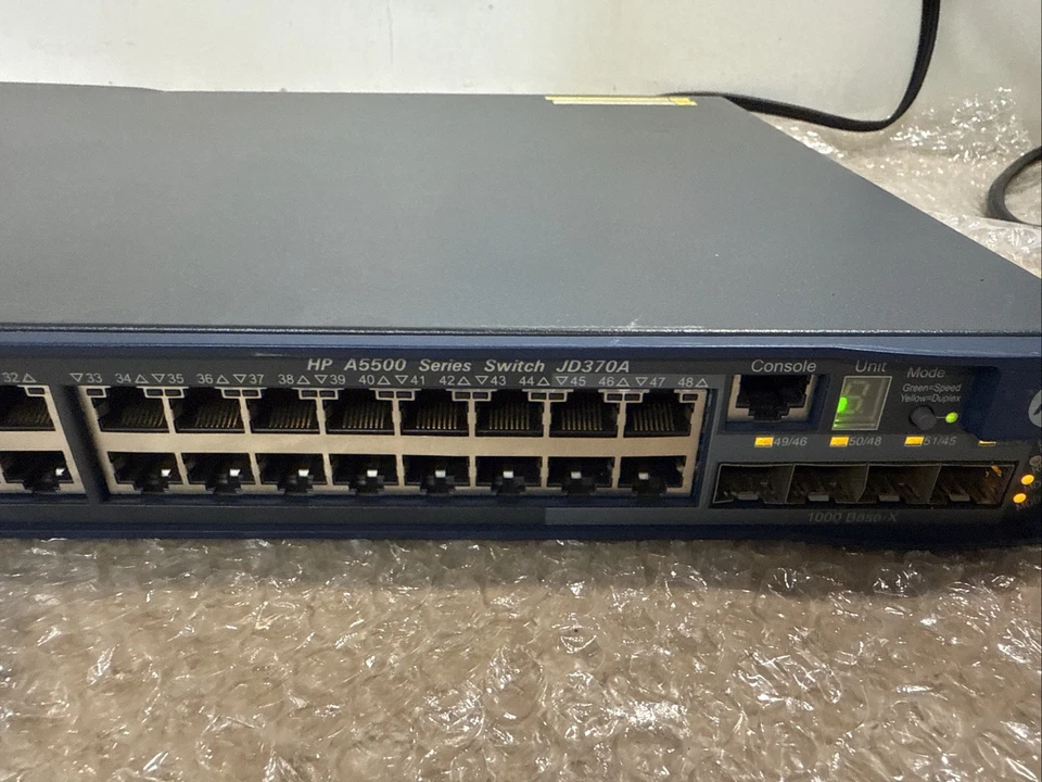 HP A5500 Series Switch JD370A H3C S5500-52C-SI - Image 3 of 4