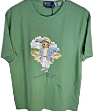 Polo Ralph Lauren men's t-shirt size L Polo Bear green