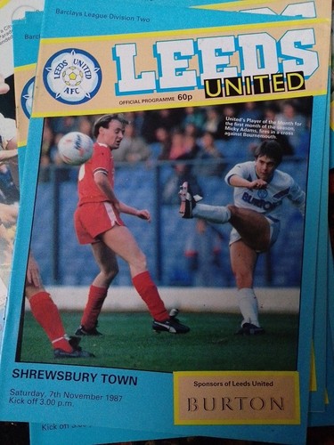 17 Leeds United 1987/88 Programmes Can Split - Bild 6 von 18