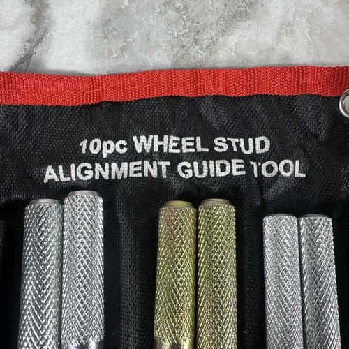 10PC Wheel Alignment Pins Steel Alloy Wheel Hanger Alignment Pin Guide Tool Used