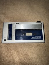  For Parts or Repair Aiwa CS-J1 Stereo Cassette Recorder Radio