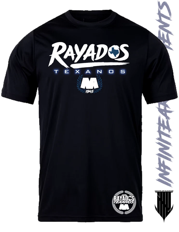 RAYADOS TEXANOS - ¡CONTIGO HASTA EL DISEÑO FINAL! ¡IMPRESIÓN DELANTERA Y TRASERA! Foto 2 de 3