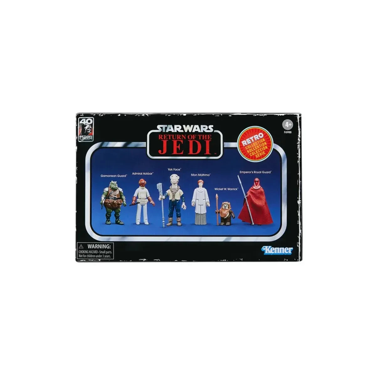 Star Wars The Retro Collection Return of the Jedi 3 3/4-Inch Action Figures Set